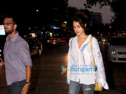 Rhea Chakraborty snapped with her boyfriend in Bandra