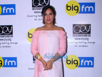 Richa Chadda snapped attending the CRY event