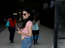 Saiyami Kher spotted in Bandra
