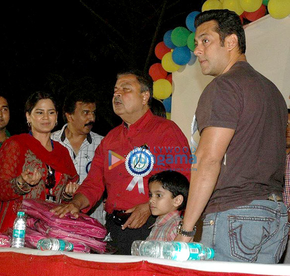 Salman Khan snapped at an event in Versova