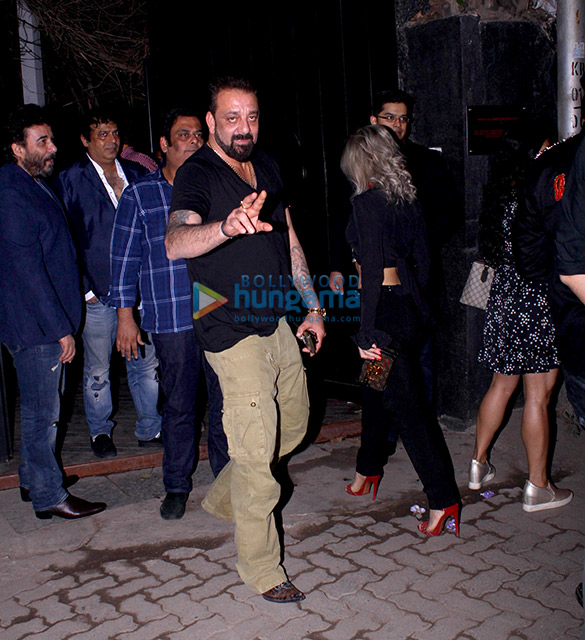 sanjay dutt and others grace the opening of a new lounge 15