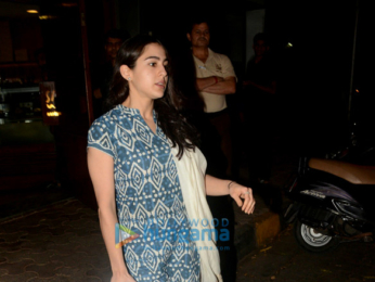 Sara Ali Khan snapped at Salt Water Cafe Bandra