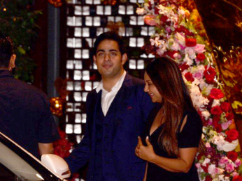 Shah Rukh Khan, Katrina Kaif, Karan Johar and others snapped at Akash Ambani and Shloka Mehta's pre-engagement