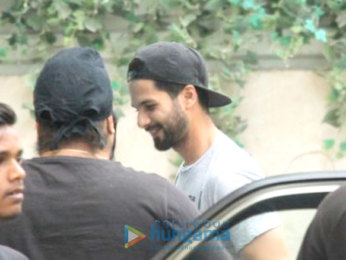 Shahid Kapoor and Mandana Karimi spotted at gym in Bandra