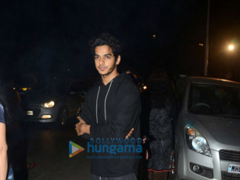 Shahid Kapoor and Mira Rajput snapped with brother Ishaan Khatter in Juhu