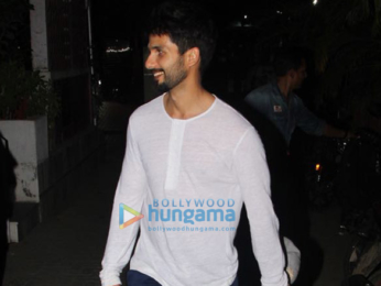 Shahid Kapoor snapped at Rakeysh Omprakash Mehra's office
