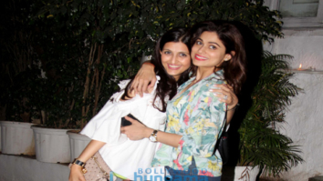 Shamita Shetty and Jackky Bhagnani snapped at Olive in Bandra