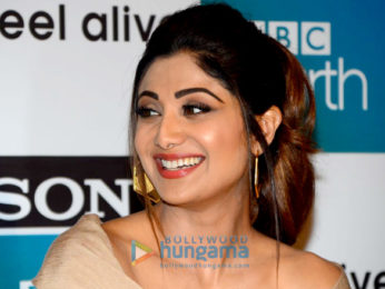 Shilpa Shetty attends the first anniversary bash of Sony BBC Earth