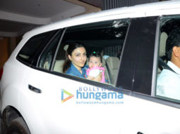 Soha Ali Khan spotted with her daughter in Bandra