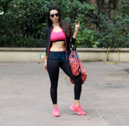 Soundarya Sharma snapped near her residence