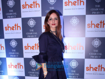 Sussanne Khan snapped at Sheth Builders' event