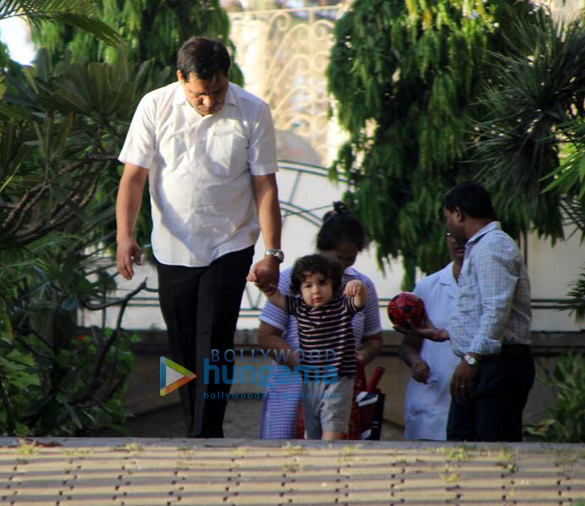 Taimur Ali Khan spotted at Amrita Arora’s house Taimur Ali Khan spotted at Amrita Arora’s house