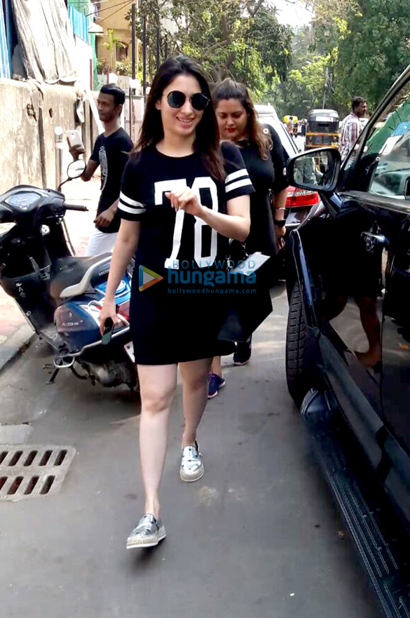 tamannaah bhatia snapped at bombay salad