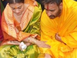 This pic of Kajol and Ajay Devgn reminds us of their gorgeous wedding portrait (view pic)