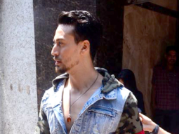 Tiger Shroff and Disha Patani snapped promoting their film Baaghi 2