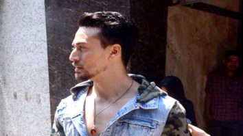 Tiger Shroff and Disha Patani snapped promoting their film Baaghi 2