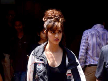Tiger Shroff and Disha Patani snapped promoting their film Baaghi 2