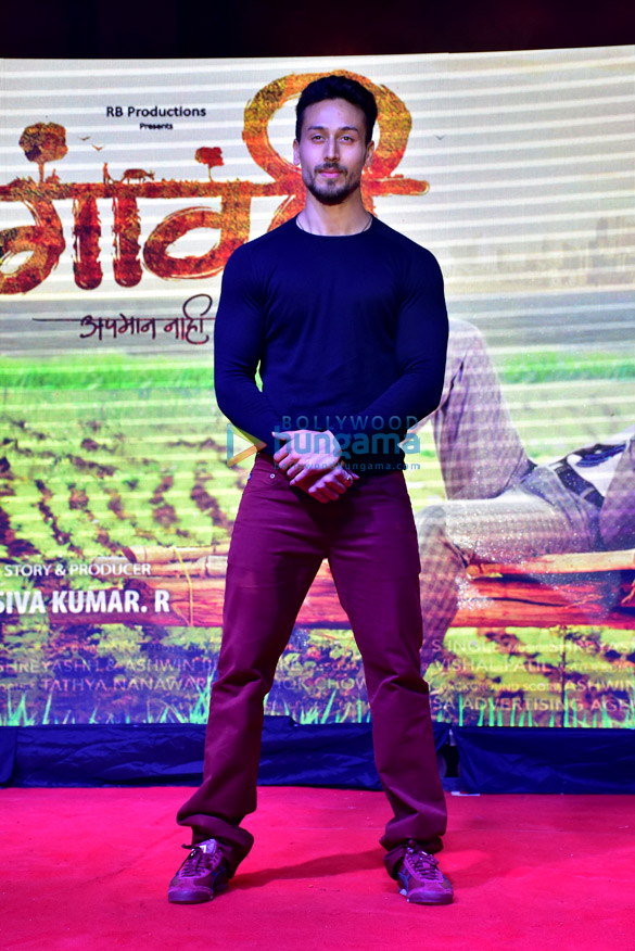 tiger shroff launches the music of bosco caesars marathi film gaothi 7