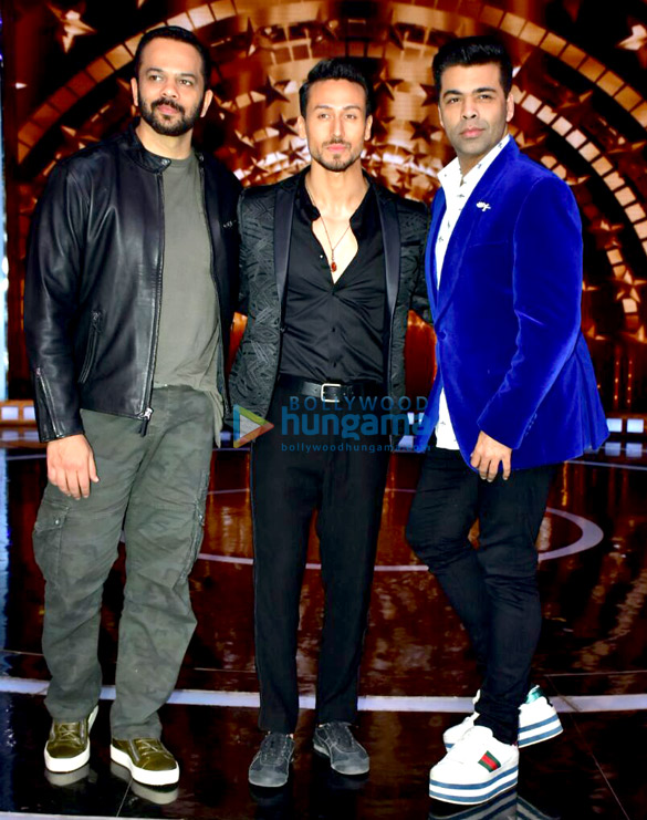 tiger shroff snapped on the sets of indias next superstar 2