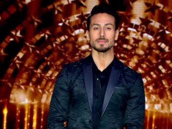 Tiger Shroff snapped on the sets of India's Next Superstar