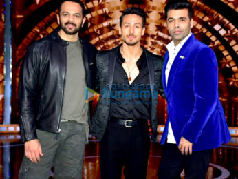 Tiger Shroff snapped on the sets of India's Next Superstar