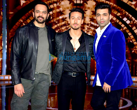 tiger shroff snapped on the sets of indias next superstar 5