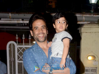 Tusshar Kapoor, Laksshya and Taimur Ali Khan snapped at Pali Hill in Bandra
