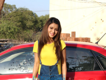 Urvashi Rautela spotted at Versova