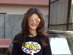Urvashi Rautela spotted post dance rehearsals