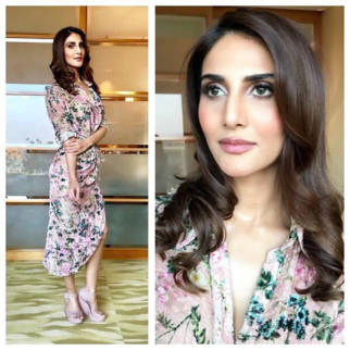 #WonderfulWednesday:  Vaani Kapoor shows us the new way to wear florals in spring!