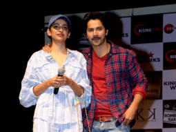 Varun Dhawan and Banita Sandhu snapped promoting their film ‘October’ at Sophia College