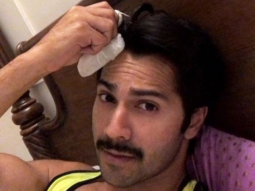Varun Dhawan assures he is fine, after suffering forehead injury on Sui Dhaaga – Made in India set