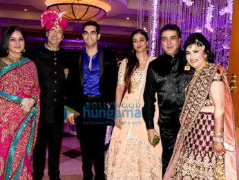 Wedding reception of Mahendra Kapoor's grand son Siddhant Kapoor