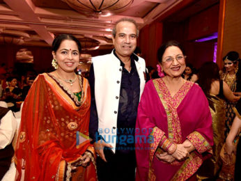 Wedding reception of Mahendra Kapoor's grand son Siddhant Kapoor