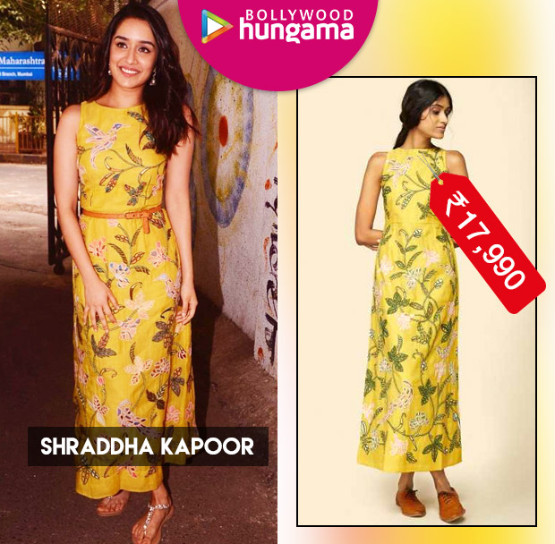 Weekly Celeb Splurges: Shraddha Kapoor in Anita Dongre Grassroots