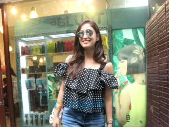 Yami Gautam spotted at BBlunt in Bandra