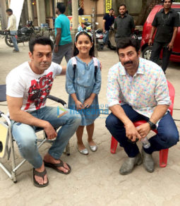 On The Sets Of The Movie Yamla Pagla Deewana Phir Se