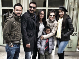 Ajay Devgn rings in his 49th birthday with Kajol, Nysa, Yug, Vatsal Sheth and Ishita Dutta in Paris