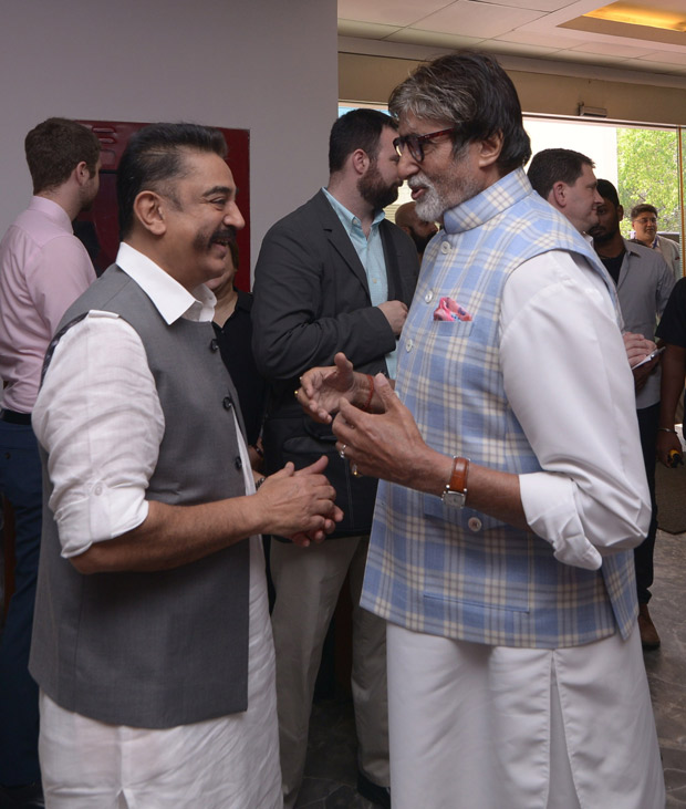 After Shah Rukh Khan and Kamal Haasan, Amitabh Bachchan meets filmmaker Christopher Nolan