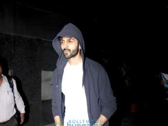 Aayush Sharma, Warina Hussain and Kartik Aaryan spotted at gym