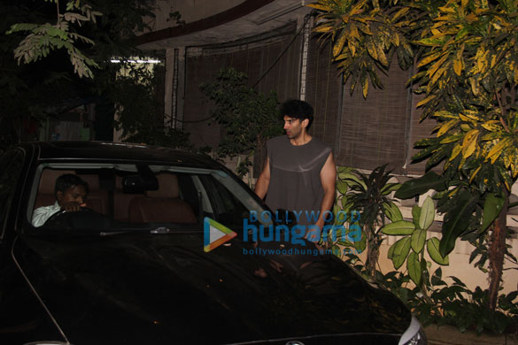 Aditya Roy Kapur spotted in Bandra