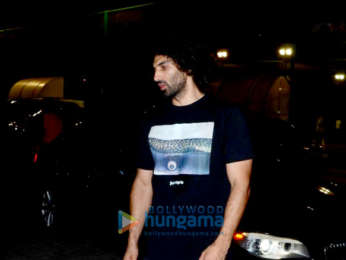 Aditya Roy Kapur and Siddhant Kapoor snapped at a soccer ground in Bandra