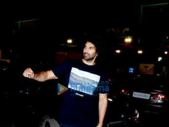 Aditya Roy Kapur and Siddhant Kapoor snapped at a soccer ground in Bandra