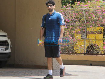 Aditya Roy Kapur spotted at Bandra