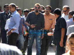 Alia Bhatt and Sanjay Dutt spotted at Vishesh Films’ office
