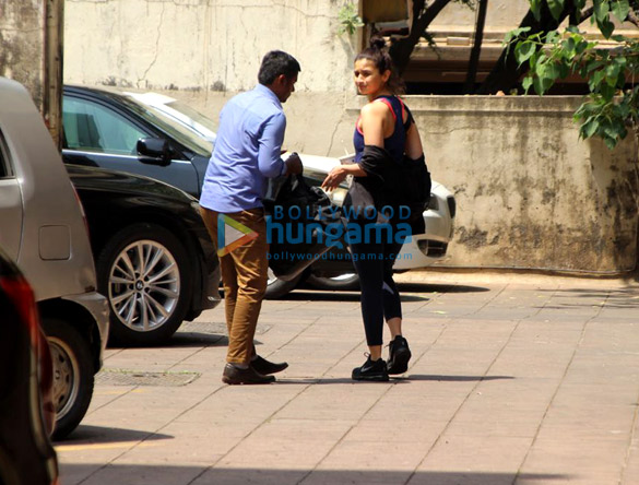 Alia Bhatt spotted at the gym Alia Bhatt spotted at the gym