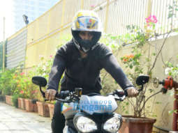 Amit Sadh snapped riding his super bike