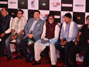 Amitabh Bachchan and Rishi Kapoor launch the track 'Badumbaaa' from '102 Not Out'