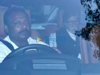 Amitabh Bachchan snapped out and about in Mumbai