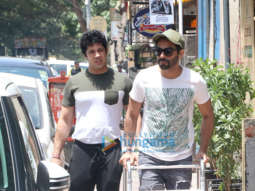 Aparshakti Khurrana spotted in Bandra